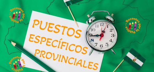 Puestos específicos provinciales andalucía 2024