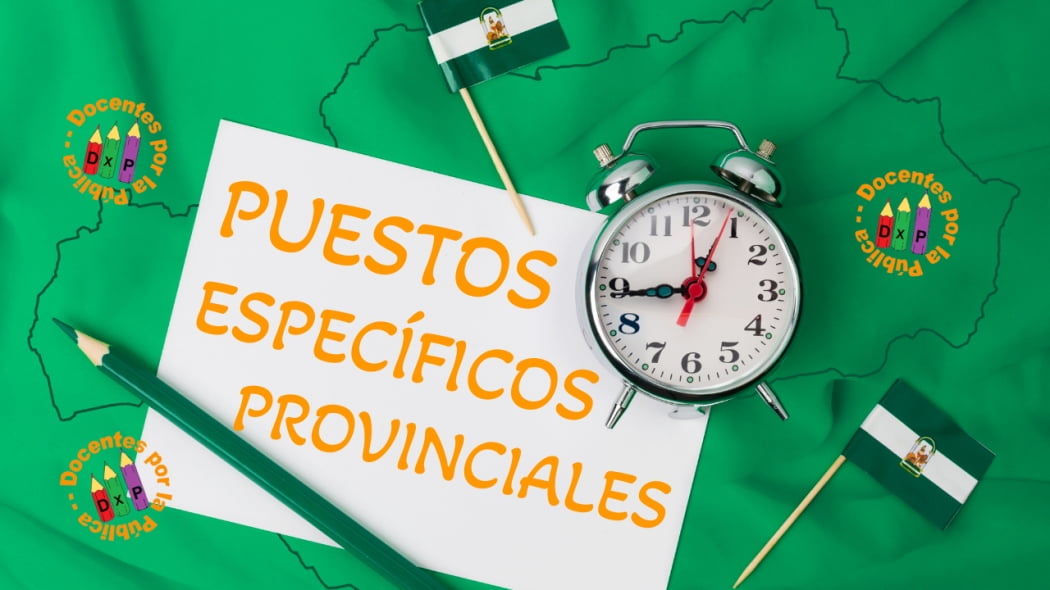 Puestos específicos provinciales andalucía 2024