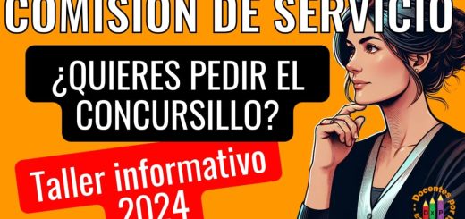 Comisiones de Servicio o Concursillo 2024 Andalucía